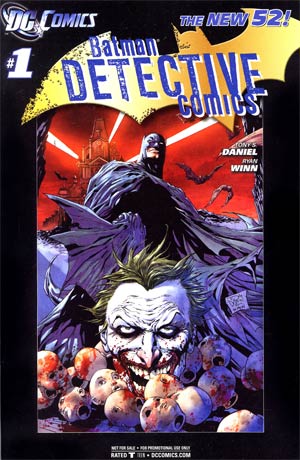 Detective Comics Vol 2 #1 Cover B Retailer Incentive Black Border Variant Cover