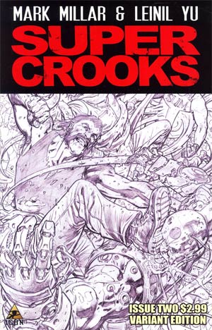 Supercrooks #2 Incentive Bryan Hitch Variant Cover