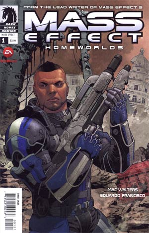 Mass Effect Homeworlds #1 Incentive Mike Hawthorne Variant Cover