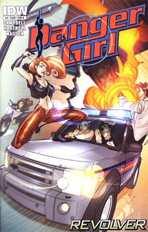 Danger Girl Revolver #4 Cover B Regular Chris Madden Cover