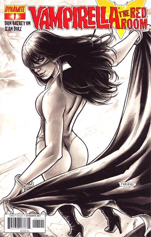 Vampirella Red Room #1 Incentive Fabiano Neves Black & White Cover