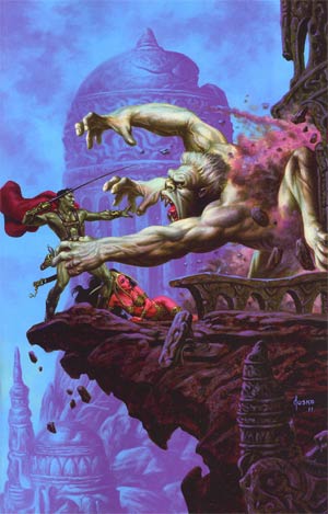 Warlord Of Mars #17 Cover D Incentive Joe Jusko Virgin Cover