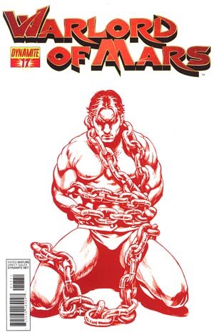 Warlord Of Mars #17 Cover E Incentive Stephen Sadowski Martian Red Cover