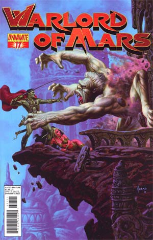 Warlord Of Mars #17 Cover A Regular Joe Jusko Cover