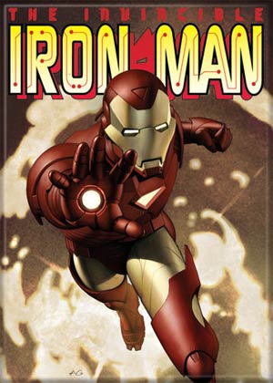 Iron Man Flying Photo Magnet (20582MV)
