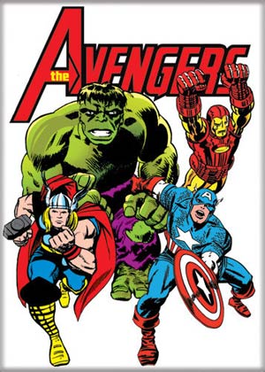 Avengers Kirby Group Photo Magnet (20589MV)