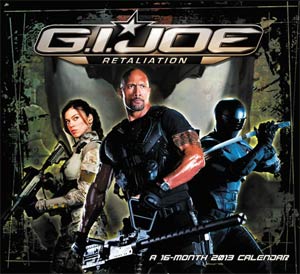 GI Joe Retaliation 2013 12x11-Inch Wall Calendar