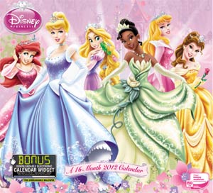 Disney Princess 2013 12x11-Inch Wall Calendar