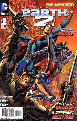 Earth 2 #1 Incentive Bryan Hitch Variant Cover