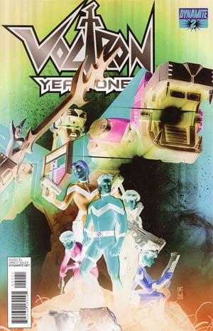 Voltron Year One #2 Cover B Incentive Admira Wijaya Negative Art Cover