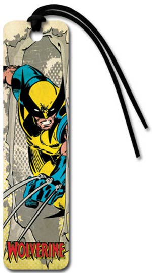 Wolverine Comics Beaded Bookmark