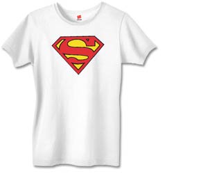 Supergirl Symbol Womens T-Shirt Large