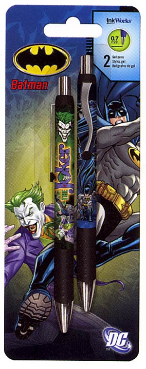 Batman Gel Pen 2-Pack