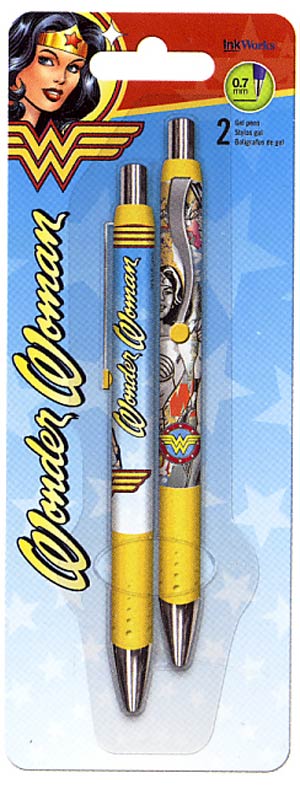 Wonder Woman Gel Pen 2-Pack