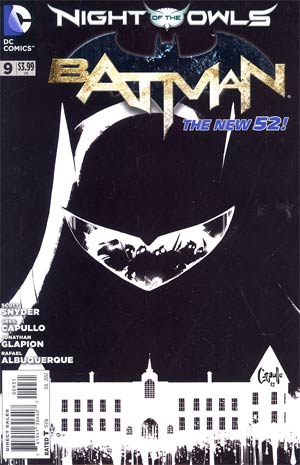 Batman Vol 2 #9 Cover E Incentive Greg Capullo Sketch Cover (Night Of The Owls Tie-In)