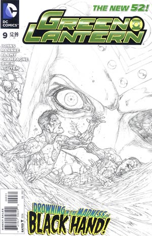 Green Lantern Vol 5 #9 Cover E Incentive Doug Mahnke Sketch Cover