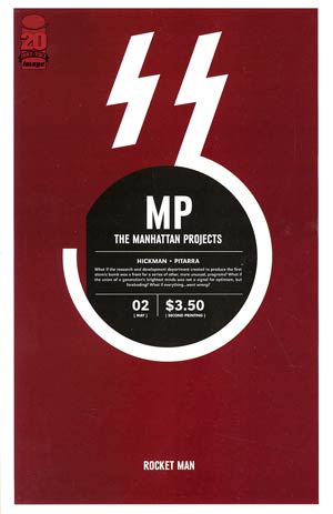 Manhattan Projects #2 Cover B 2nd Ptg Variant Cover