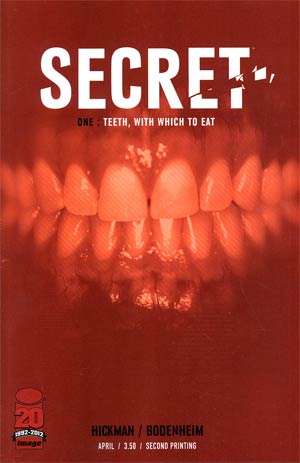 Secret #1 Cover B 2nd Ptg