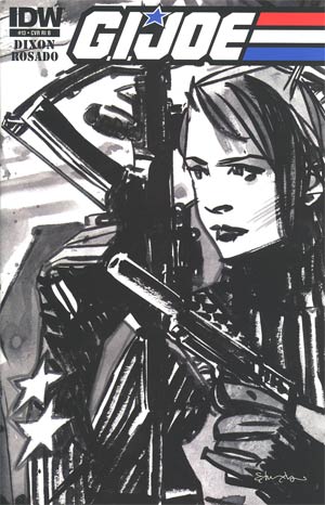 GI Joe Vol 5 #13 Incentive Tommy Lee Edwards Sketch Cover