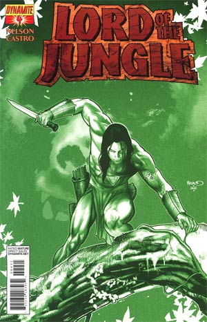 Lord Of The Jungle #4 Incentive Paul Renaud Jungle Green Cover