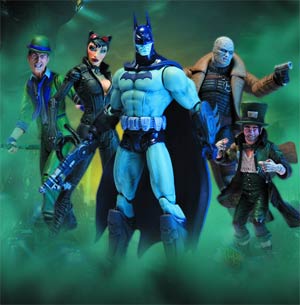 Batman Arkham City Series 2 Complete 5-Figure Set