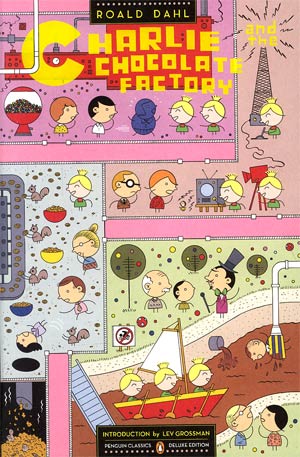 Charlie And The Chocolate Factory TP Cover By Ivan Brunetti
