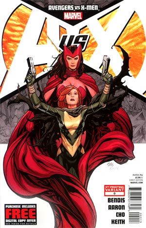 Avengers vs X-Men #0 Cover C 3rd Ptg Frank Cho Variant Cover