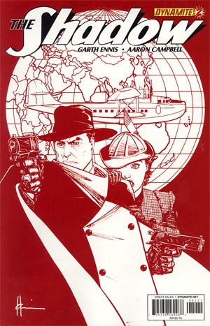 Shadow Vol 5 #2 Cover G Incentive Howard Chaykin Blood Red Cover