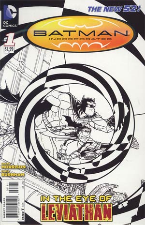 Batman Incorporated Vol 2 #1 Cover B Incentive Chris Burnham Sketch Cover