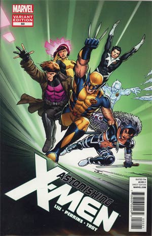 Astonishing X-Men Vol 3 #50 Cover B Incentive John Cassaday Variant Cover