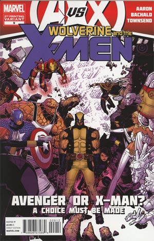 Wolverine And The X-Men #9 Cover C 2nd Ptg Chris Bachalo Variant Cover (Avengers vs X-Men Tie-In)