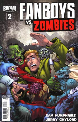 Fanboys vs Zombies #2 2nd Ptg