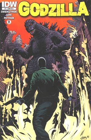 Godzilla Vol 2 #1 Cover D Incentive Ryan Kelly Movie Tribute Variant Cover