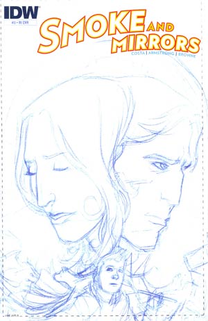 Smoke And Mirrors #3 Incentive Ryan Browne Sketch Cover