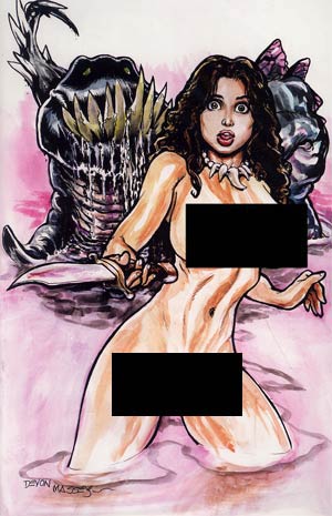 Cavewoman Mutation #2 Devon Massey Special Nude Edition