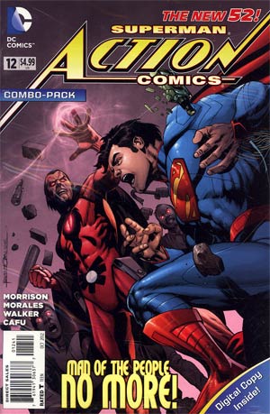 Action Comics Vol 2 #12 Cover B Combo Pack With Polybag