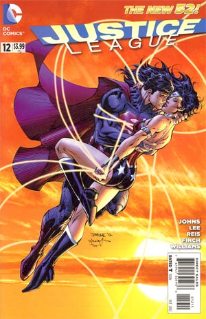 Justice League Vol 2 #12 1st Ptg Regular Jim Lee Cover
