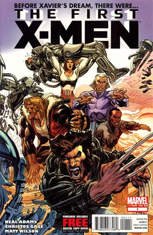 First X-Men #1 Regular Neal Adams Cover