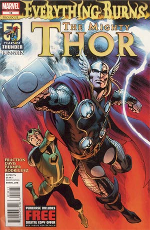 Mighty Thor #18 Cover A Regular Alan Davis Cover (Everything Burns Prologue)