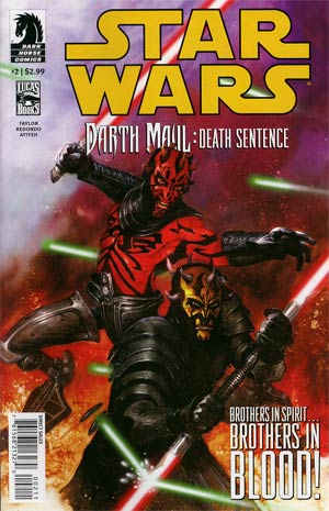 Star Wars Darth Maul Death Sentence #2