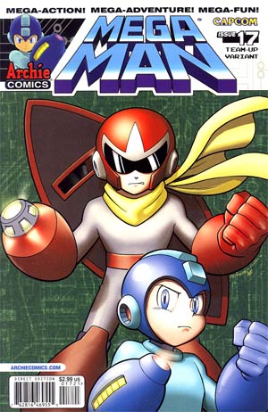 Mega Man Vol 2 #17 Variant Cover