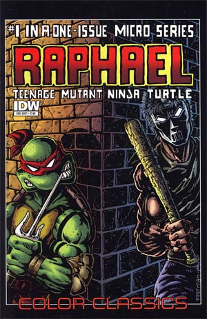 Teenage Mutant Ninja Turtles Color Classics Micro-Series Raphael One Shot
