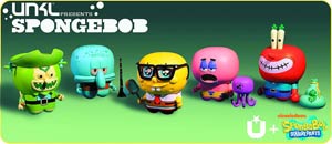 UNKL Presents SpongeBob & Friends Figure Assortment Case