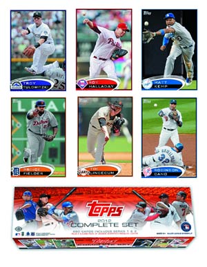 Topps 2012 Baseball Trading Cards Complete Set