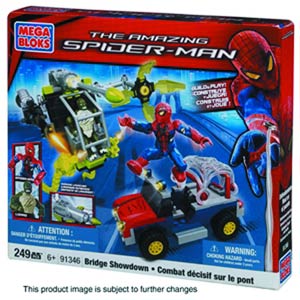 Mega Bloks Amazing Spider-Man Movie Bridge Showdown Set