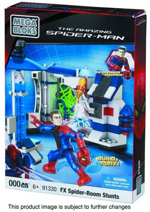 Mega Bloks Amazing Spider-Man Movie Oscorp Spider Lab Set