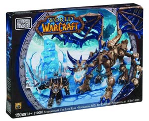 Mega Bloks World Of Warcraft Arthas & Sindragosa Set