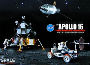 NASA Apollo 16 Lunar Highlands 1/72 Scale Model Kit