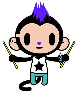 tokidoki Punkstar Max Plush