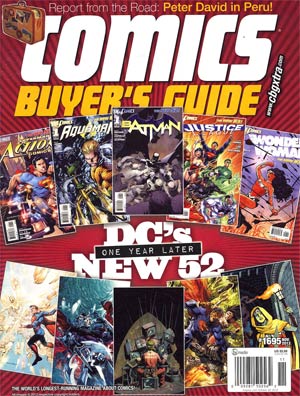 Comics Buyers Guide #1695 Nov 2012